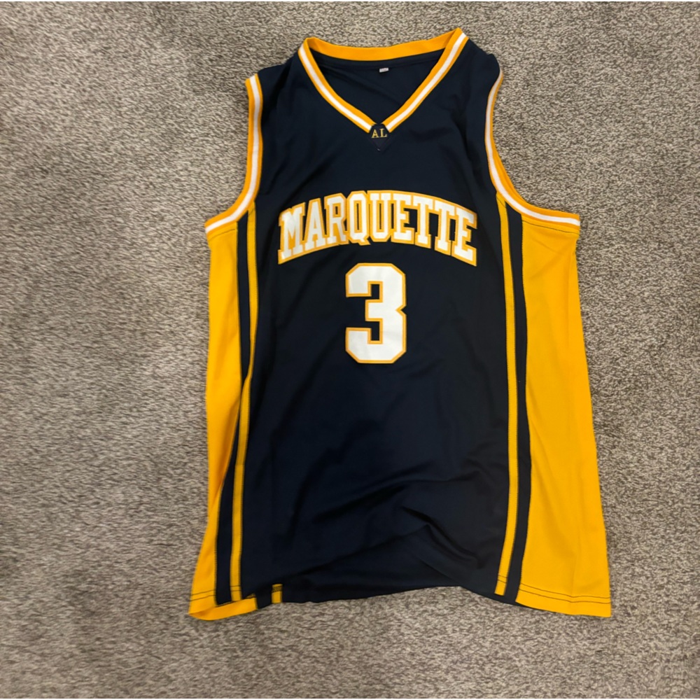 Dwyane Wade Marquette college jersey